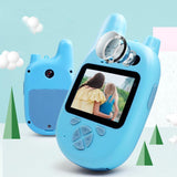 Walkie-Talkie Kids Camera Toys Mini HD Cartoon Cameras - Nioor