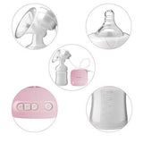 Automatic Milk Pumps Kit Electric Breast Natural Suction Enlarger Feeding Bottle USB Breast Milksucker BM - Nioor