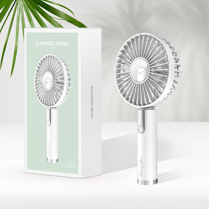 Mini handheld Fan USB rechargeable portable - Nioor