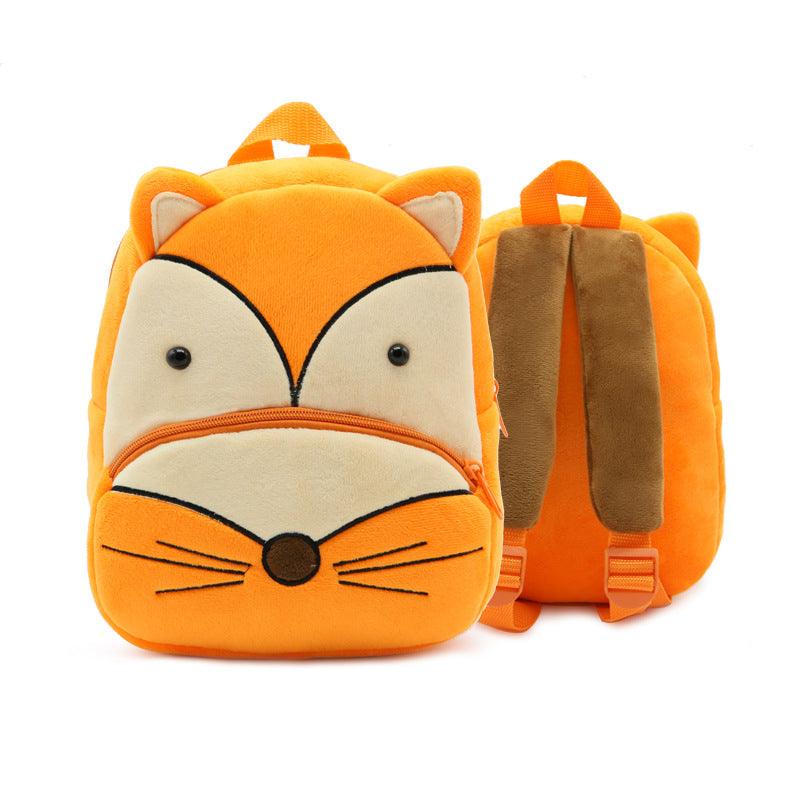 Cute Plush Backpacks Kindergarten Cartoon School Bags Children Animal Toys Bag - Nioor