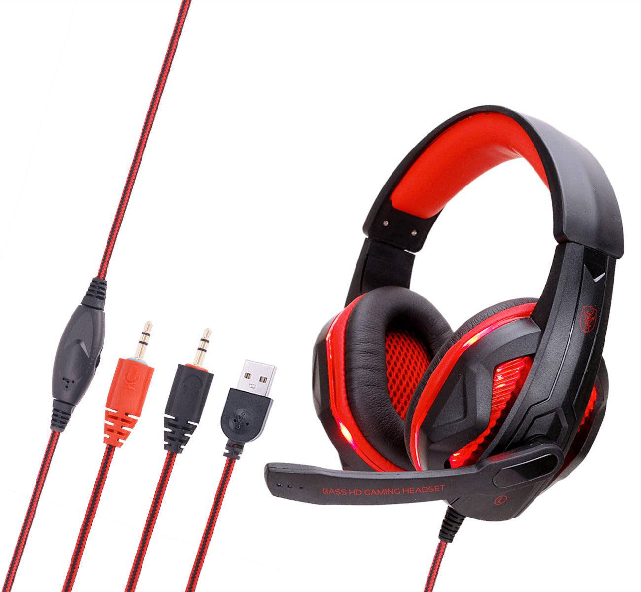 Glowing gaming headset gaming headset - Nioor