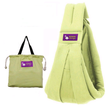 Cotton breathable sling baby carrier baby bag back pocket - Nioor