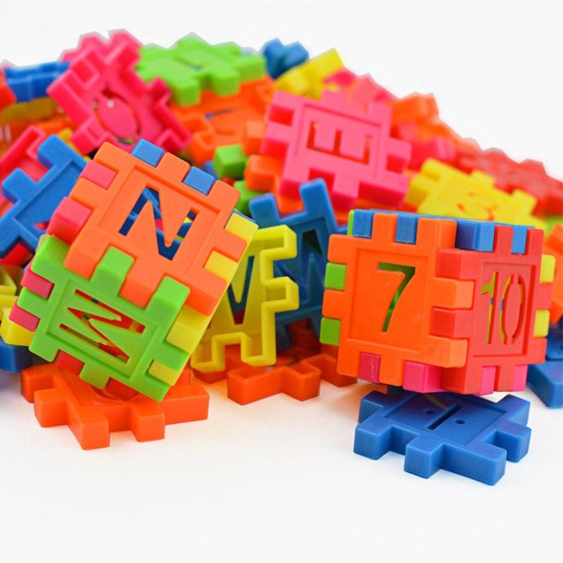 110pcs Set DIY Lepin Building Blocks Baby Boys And Girls 3D Blocks Funny Educational Mosaic Toys For Children Kids Block Toys - Nioor