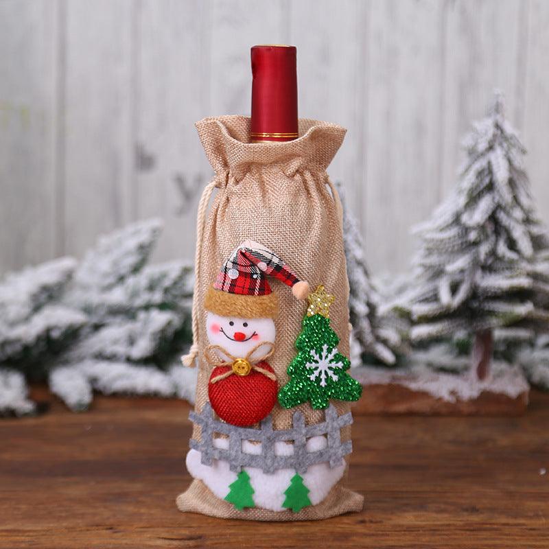 Christmas Decorations Christmas Wine Bottle Socks - Nioor