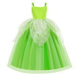 Tinker Bell Elf Dress Tiana Girls