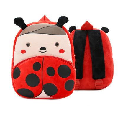 Cute Plush Backpacks Kindergarten Cartoon School Bags Children Animal Toys Bag - Nioor