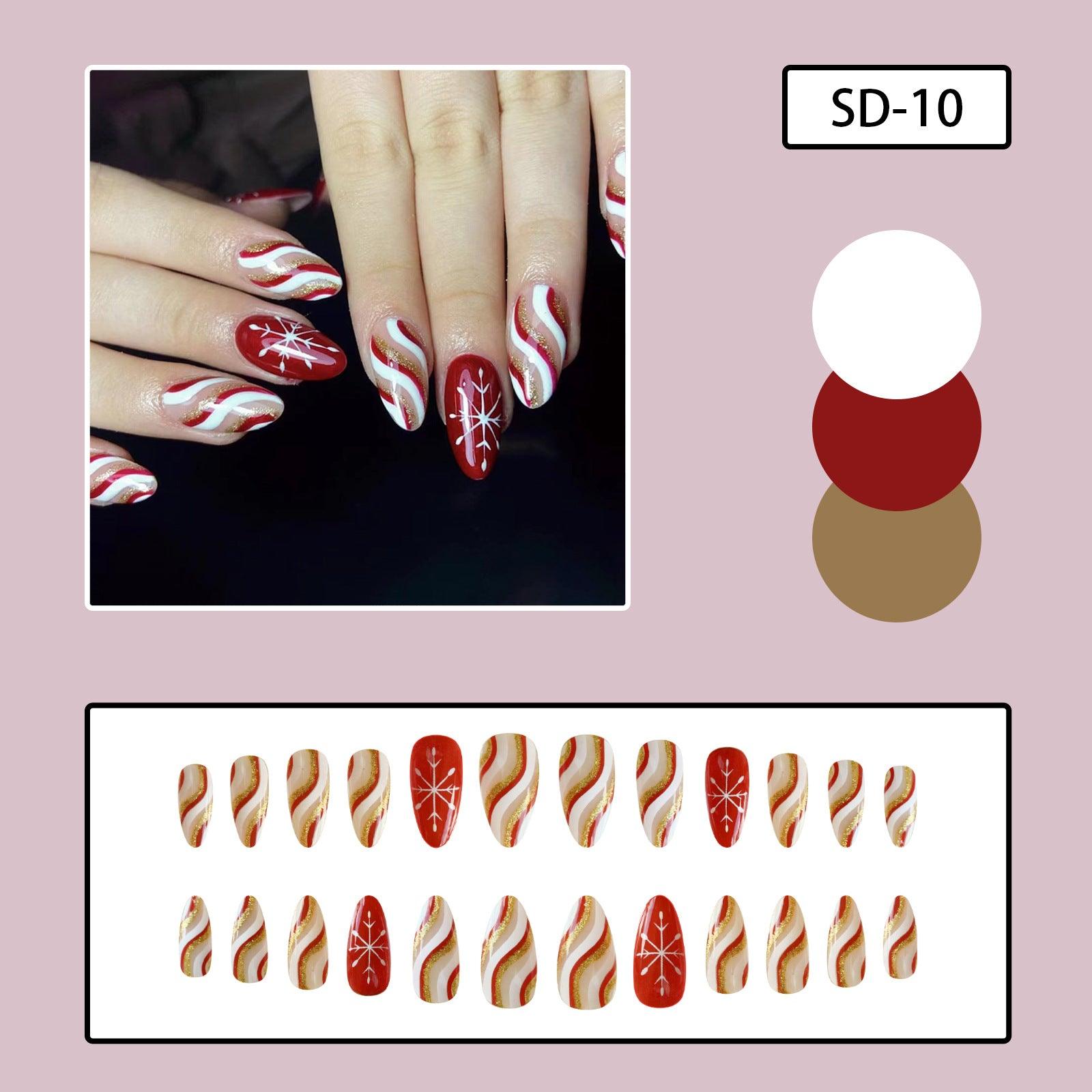 Nail Wear Wholesale Silver Piece Dot Ink Gold Foil - Nioor