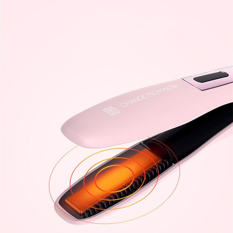 Cordless Hair Straightener for Travel Straightening and Curling - Nioor