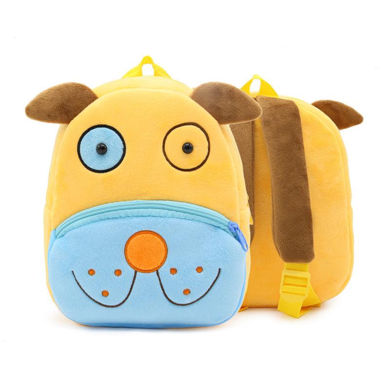 Cute Plush Backpacks Kindergarten Cartoon School Bags Children Animal Toys Bag - Nioor