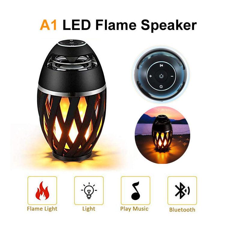 Flight-carrying Flame Bluetooth Speaker Box Home Decoration - Nioor