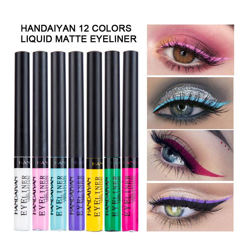 12-color matte eyeliner - Nioor