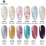 12 Colors Nail Diamond Poly Gel - Nioor