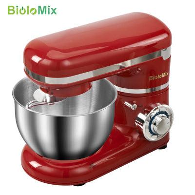 1200W 4L Stainless Steel Bowl 6-speed Kitchen Food Stand Mixer Cream Egg Whisk Blender Cake Dough Bread Mixer Maker Machine - Nioor