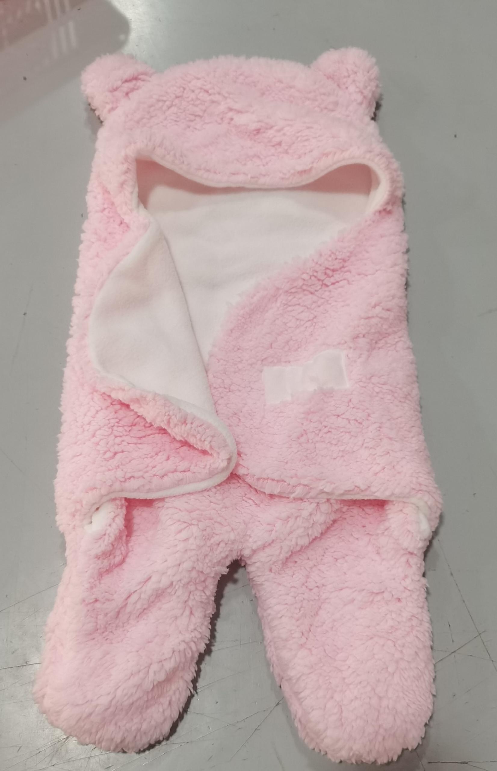 Lamb Plush Sleeping Bag Newborn Baby Swaddling Quilt - Nioor