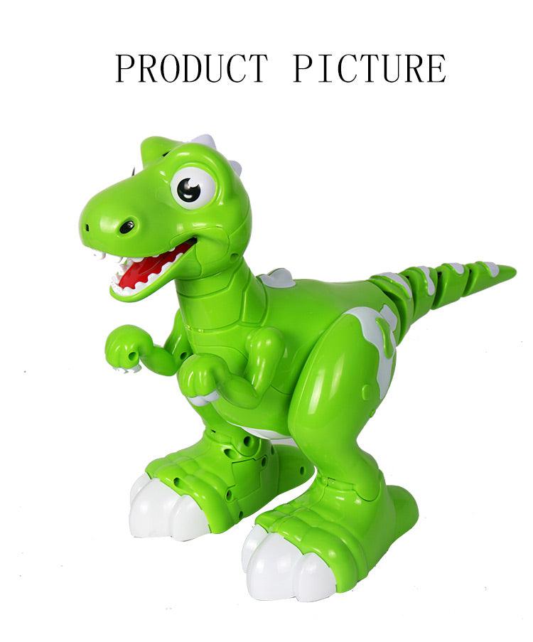 RC Dinosaur Intelligent Electronic Spray Music Dance 2-Colors Remote Control Dragon Animal Robots Child's Toys For Kids Gift - Nioor