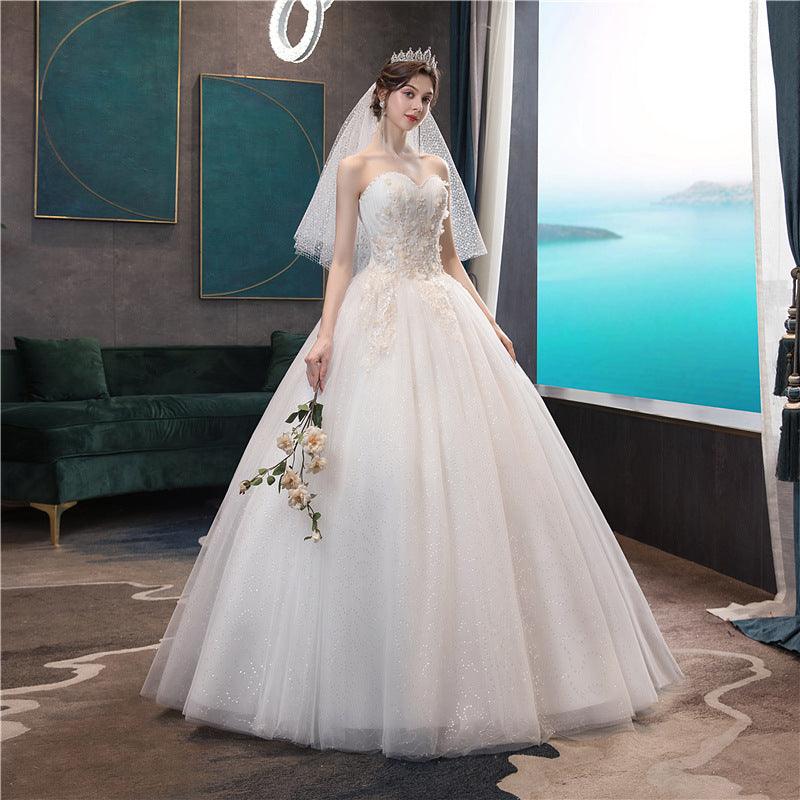 Going out Sasen light wedding dress - Nioor