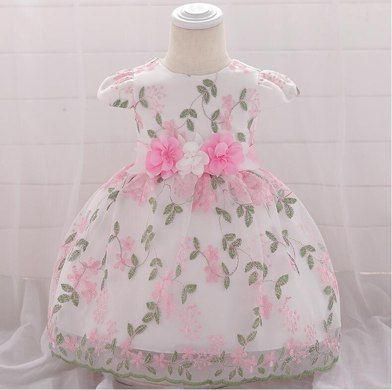 summer children's clothing new baby birthday party wedding dress skirt girls fluffy dress