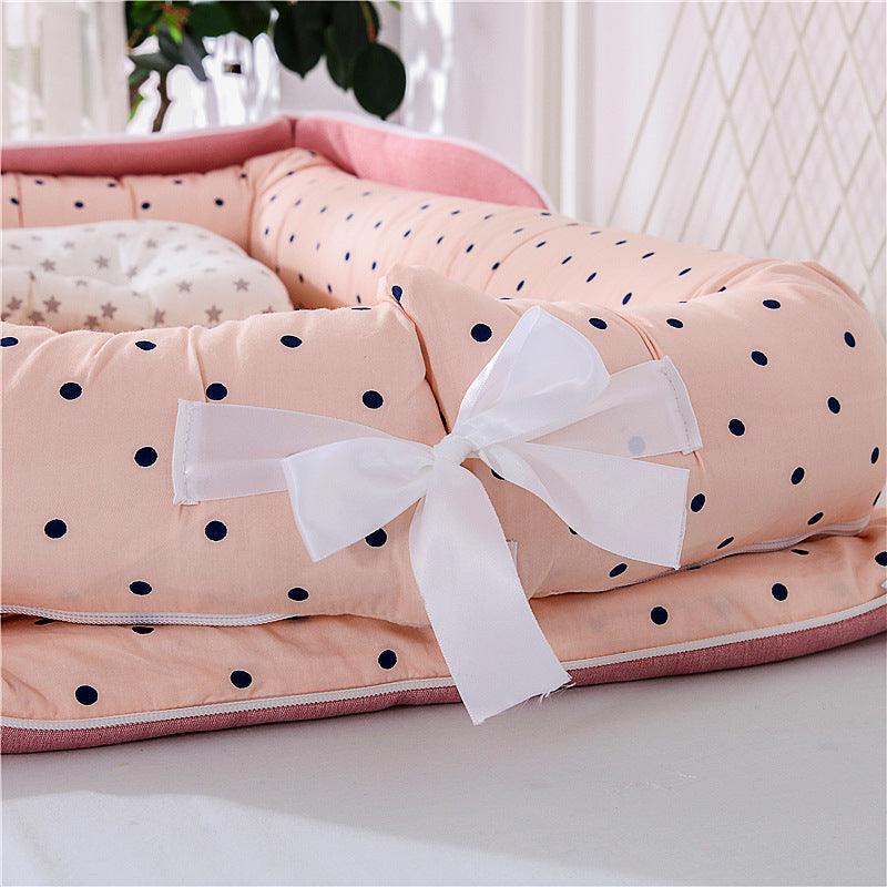 Cotton Portable Foldable Baby Bed - Nioor