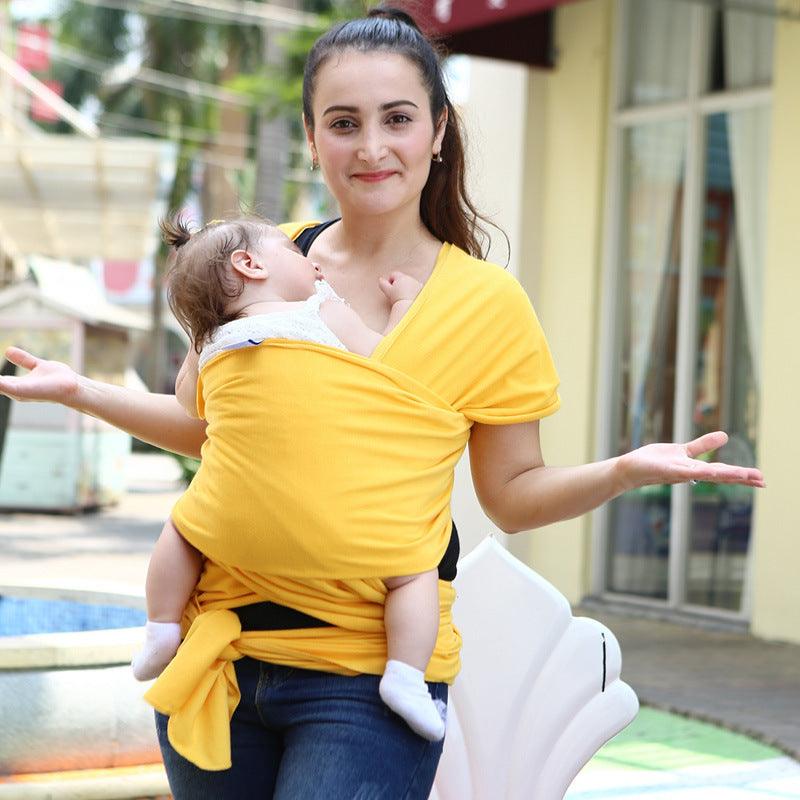 Baby sling solid color baby carrier - Nioor