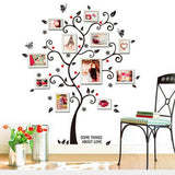 DIY Family Photo Frame Tree Wall Stickers Home Decor Room Room Wall Stickers Wall Decals Poster House Decoration Wall Stickers - Nioor