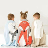 Animal Cartoon Baby Blanket - Nioor