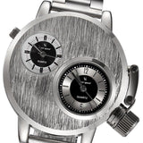 Large Plate Double-movement Watch Men - Nioor