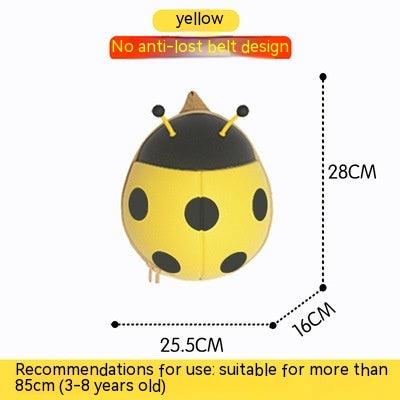 Cute Ladybug Backpack Children's Schoolbag Cartoon - Nioor