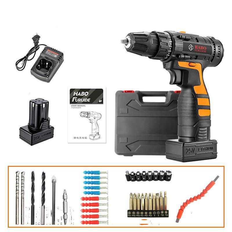 12V Lithium Electric Drill Rechargeable Multifunctional Household Electric Screwdriver - Nioor