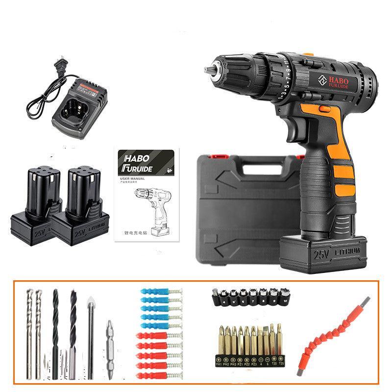 12V Lithium Electric Drill Rechargeable Multifunctional Household Electric Screwdriver - Nioor