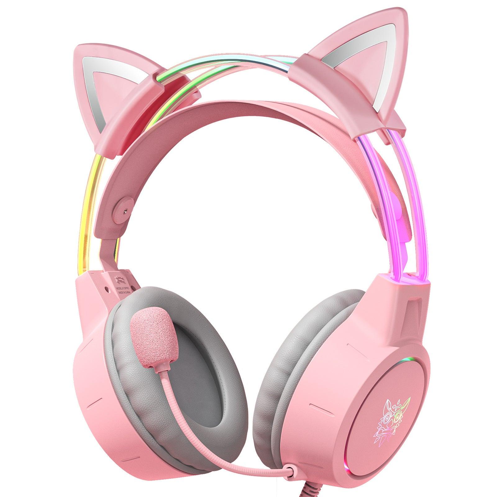 Headset Fashion Light-emitting Wired Gaming Headset - Nioor