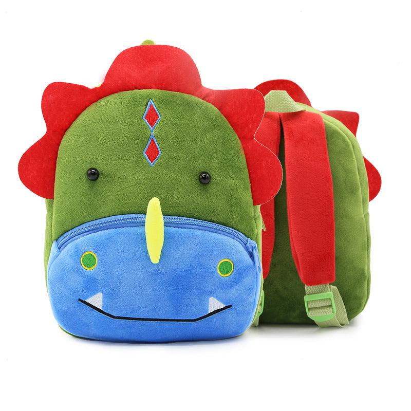 Cute Plush Backpacks Kindergarten Cartoon School Bags Children Animal Toys Bag - Nioor