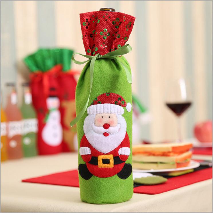 Christmas Decorations Christmas Wine Bottle Socks - Nioor