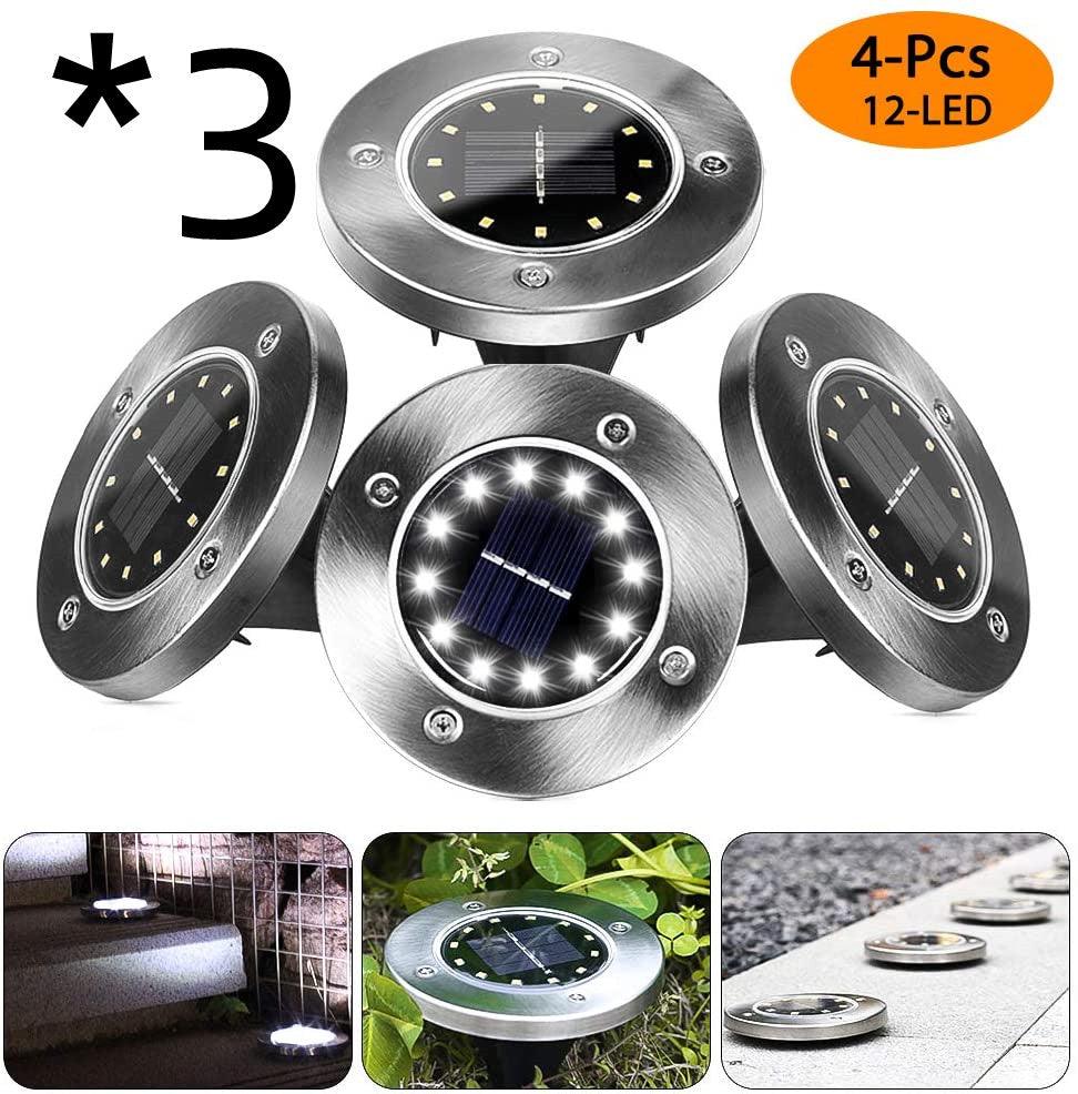 8LED Waterproof Solar Powered Garden Lights - Nioor