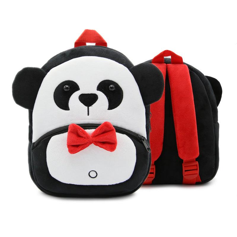 Cute Plush Backpacks Kindergarten Cartoon School Bags Children Animal Toys Bag - Nioor