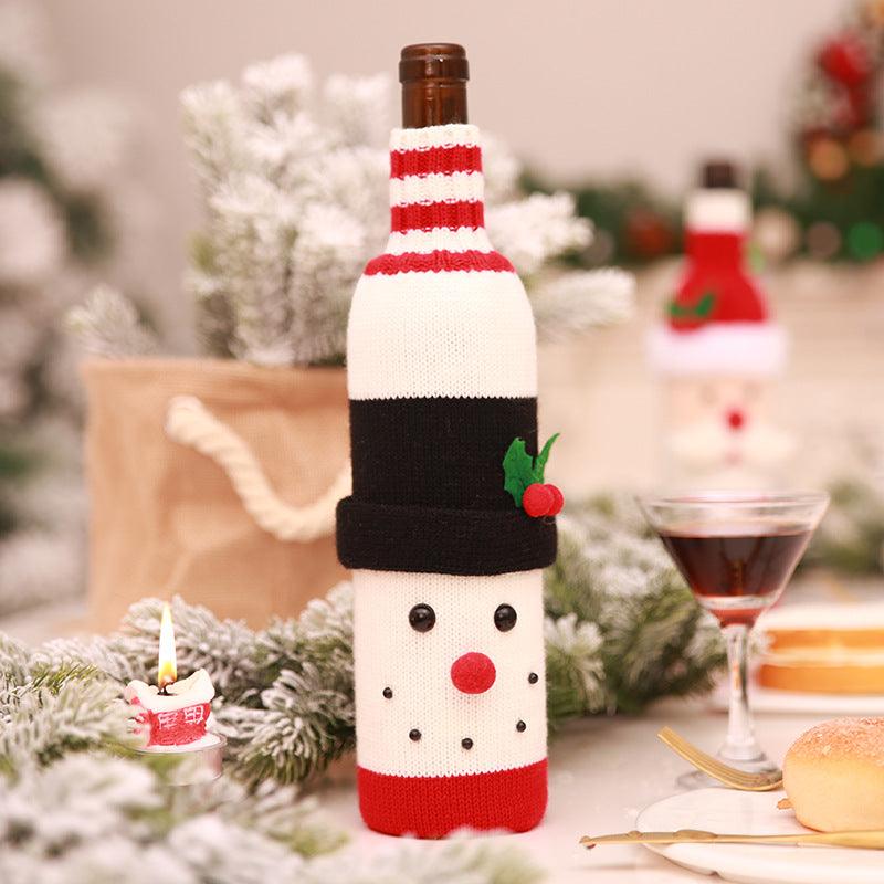 Christmas Decorations Christmas Wine Bottle Socks - Nioor