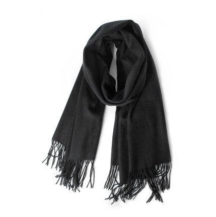 Faux Cashmere Scarf Solid Color Winter - Nioor