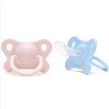 Pacifier Sleeping Baby Pacifier Newborn Silicone Pacifier Super Soft Flat Head - Nioor