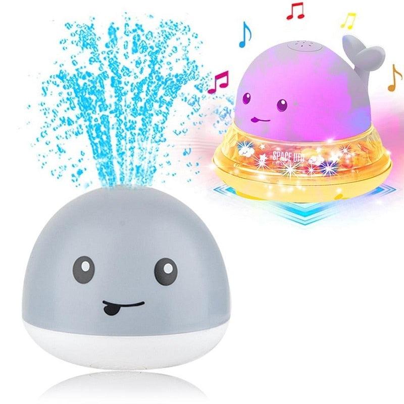 New Baby Bathroom Bath Electric Induction Whale Spray Small Toy - Nioor