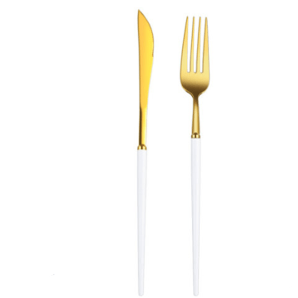 Stainless Steel Knife And Fork Set - Nioor