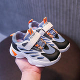 Spring Children's Sports Shoes Boys And Girls Student Running Shoes Korean New Style Single Shoes - Nioor