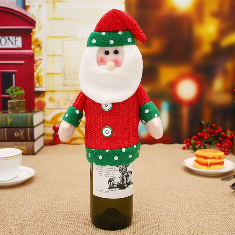 Christmas Decorations Christmas Wine Bottle Socks - Nioor