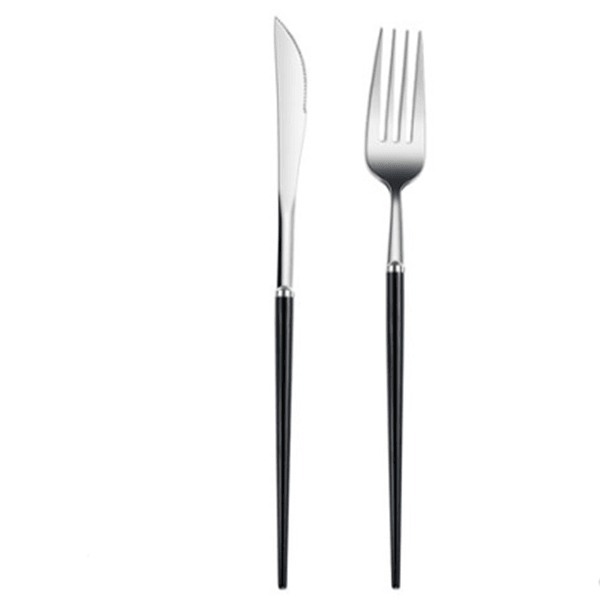 Stainless Steel Knife And Fork Set - Nioor