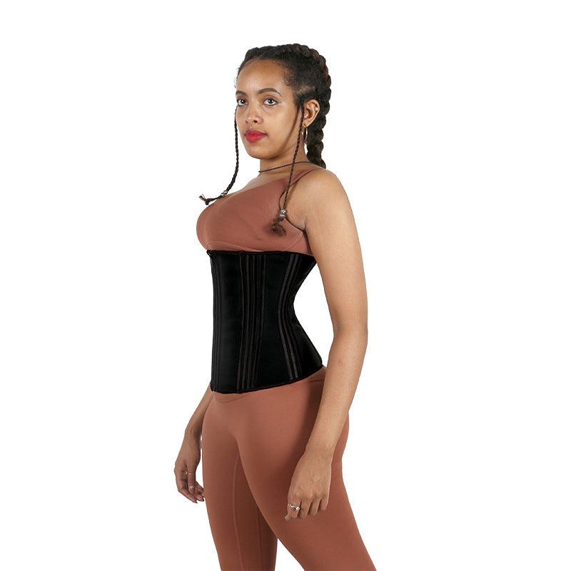 Latex Waist Trainer Waistband Sports Women's Belly Contracting - Nioor