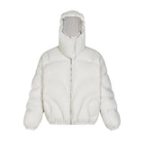 Profile Coat Detachable Hat Collar Thickened Cotton Padded Coat - Nioor