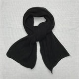 Winter Men's Solid Color Scarf Women's Shawl - Nioor