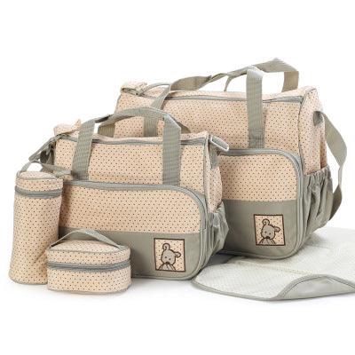 Baby Diaper Bag Suits For Mom Baby Bottle Holder Mother Mummy Stroller Maternity Nappy Bags Sets - Nioor