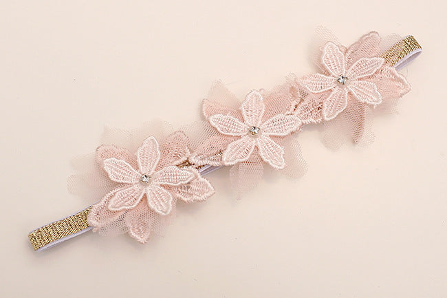 Baby flower hair band