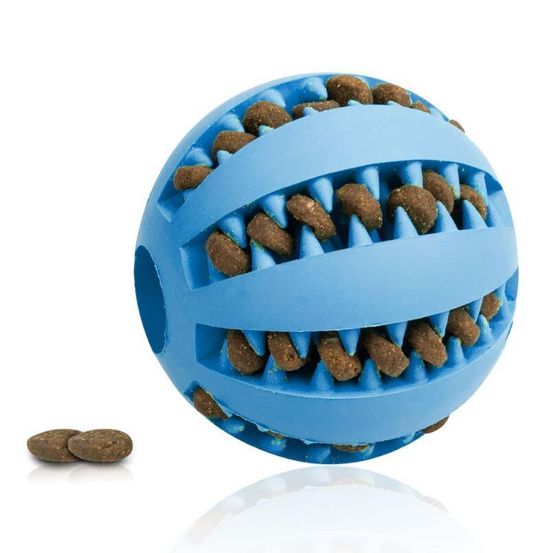 Pet Slow Feeder Dog Toy Cute Funny Rubber Dog Ball Toy - Nioor