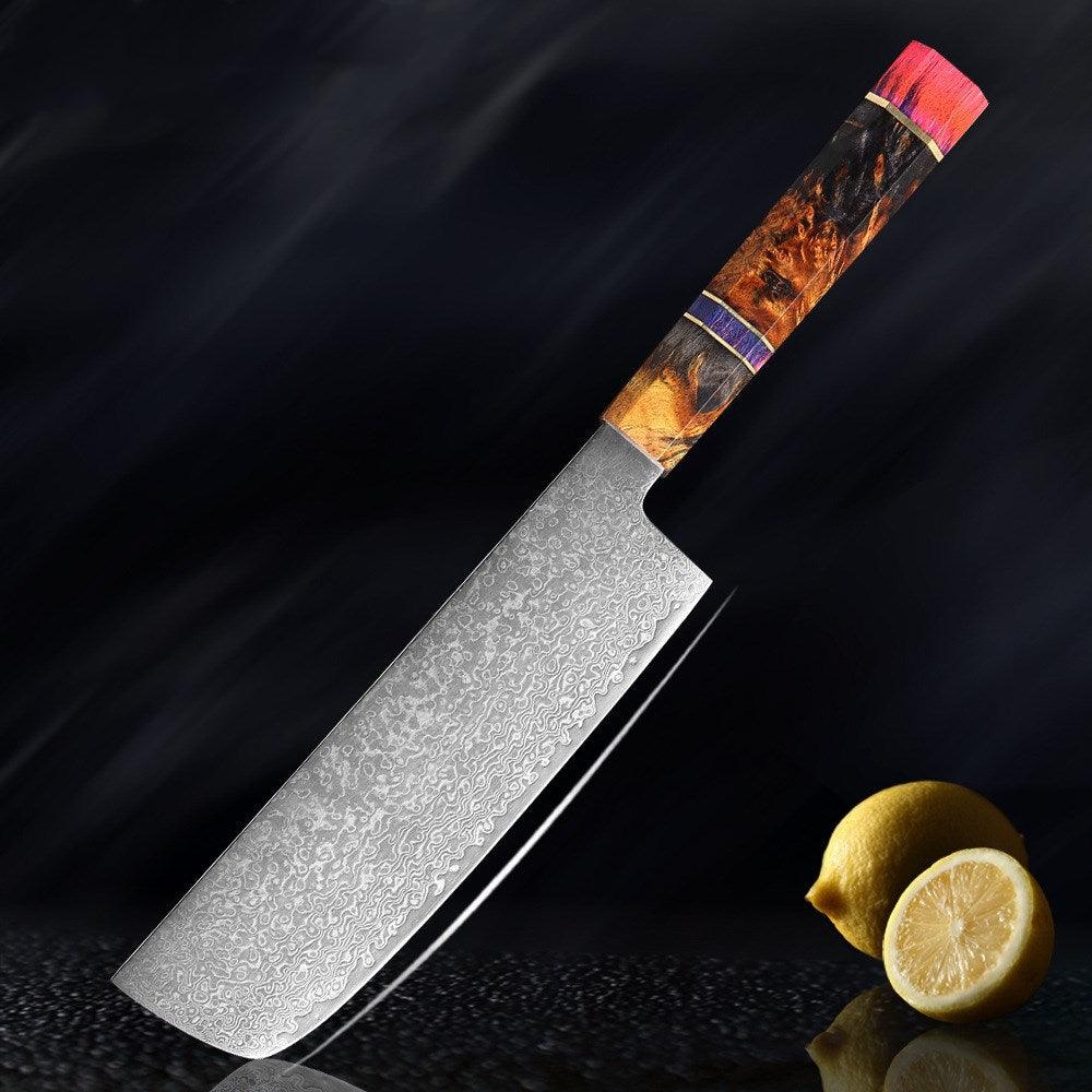 Damascus knife set - Nioor