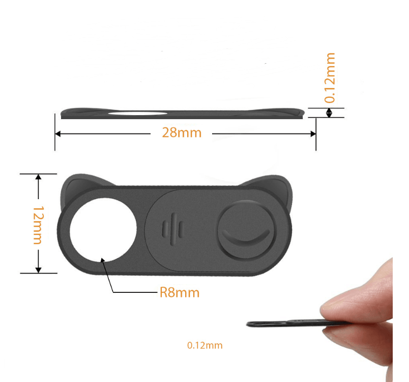 Webcam Laptops Lens Sticker Tablet Privacy Camera Cover Phone Slider Shutter - Nioor